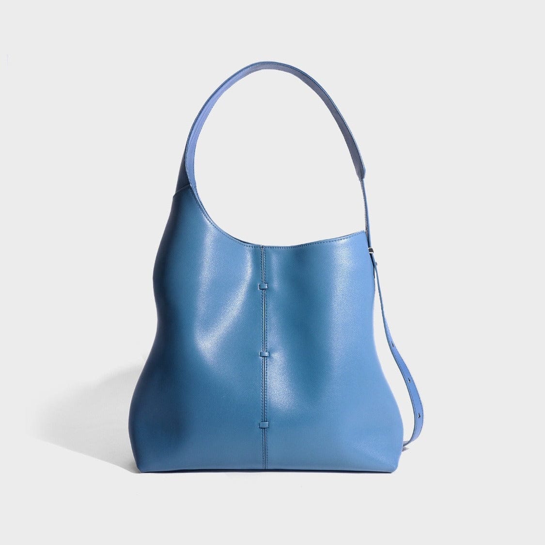 a blue handbag on a white background1 